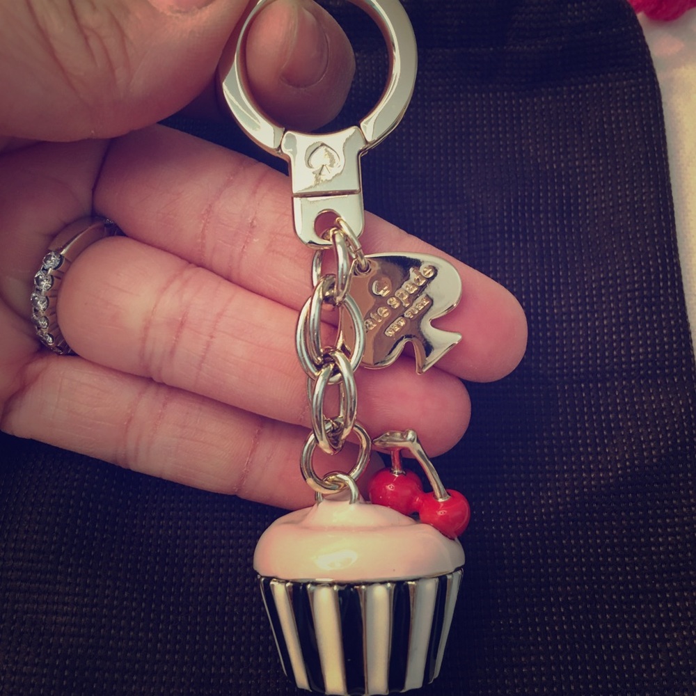 Kate Spade and Magnolia Bakery Cupcake Keychain